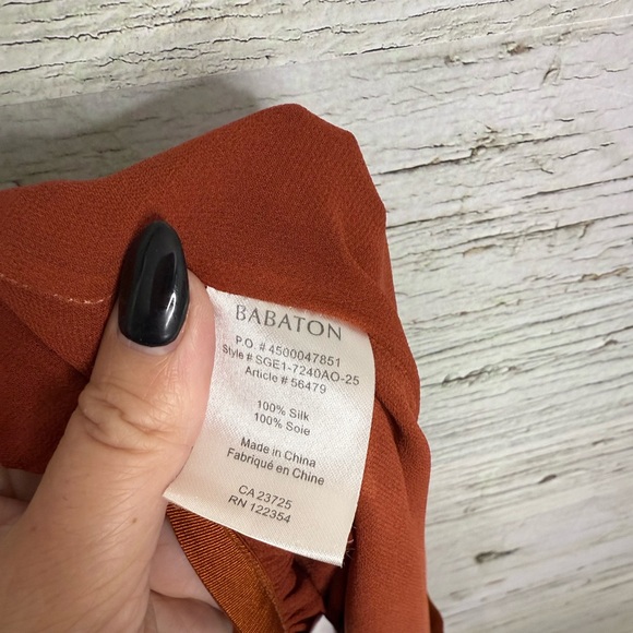 Aritzia babaton Ombre Maxi Skirt in Brown and Cream size xxs - Picture 6 of 6